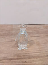 Swarovski Crystal Figurine Large Penguin 010008 Signed Mint