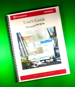 Owners Manual for Husqvarna Emerald 122/118/116, 48 Pages W/Clear Covers! - Picture 1 of 1