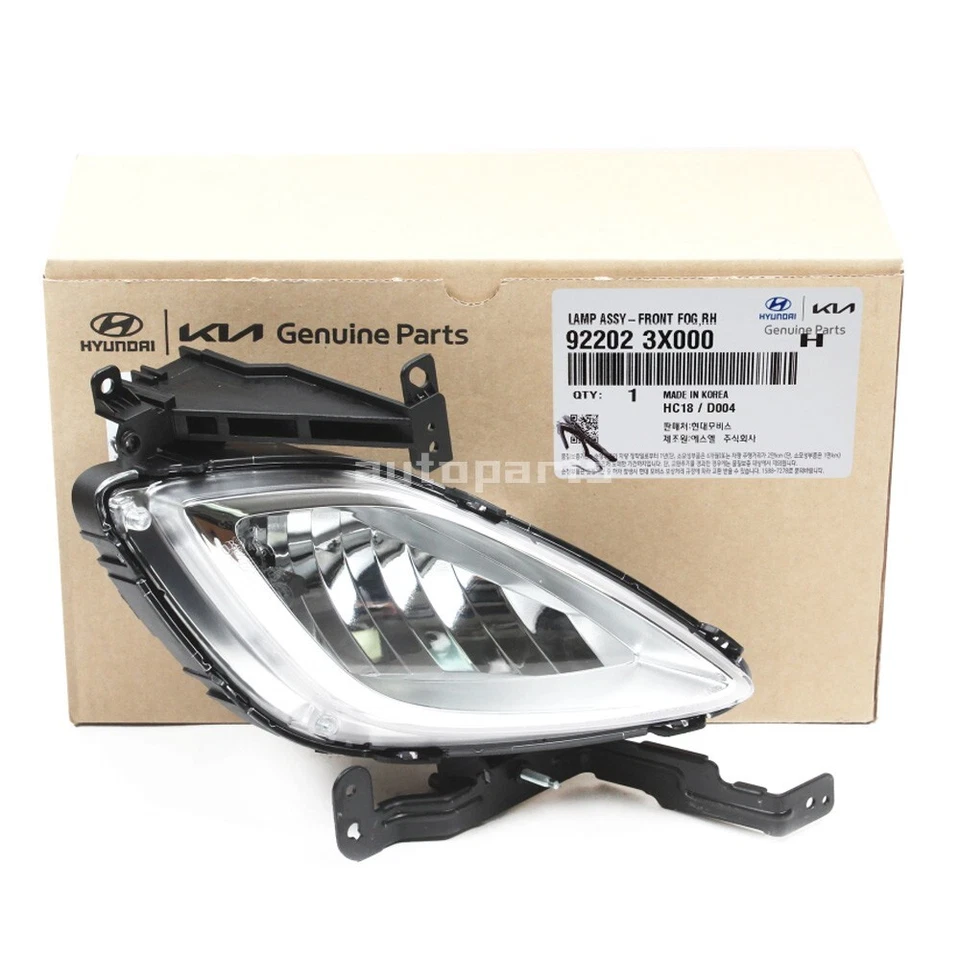 Faro antiniebla genuino 922023X000 pasajero derecho para Hyundai Elantra 2011-2013 Foto 1 de 4