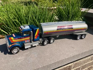 Tin Toy Nylint Camion Tamiya Gasohol Semi truck 72 cm x 12 cm - Picture 1 of 11