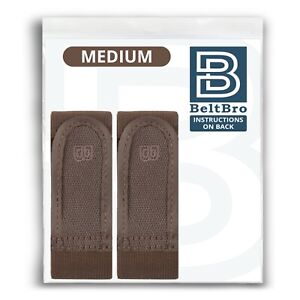 BeltBro Titan - 2 MEDIUM - BROWN - PAIR - OFFICIAL