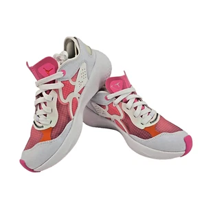 JORDAN DELTA 3 LOW GS WHITE SAFETY ORANGE PINKSICLE DQ4982 186 Size 4Y/5W - Picture 1 of 11