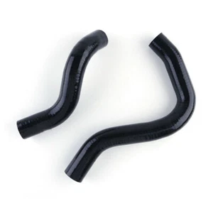 For 2002-2005 Honda Civic Type-R EP3 Silicone Radiator Coolant Hoses Kit Black - Picture 1 of 6