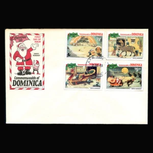 Dominica, FDC, 1981, Disney, Christmas, Santa's Workshop - Picture 1 of 1