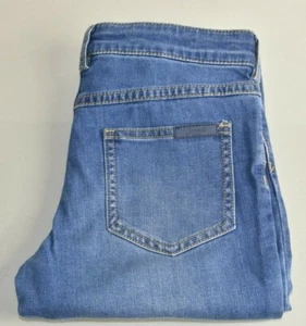 $51 NEW Jacadi Paris Girls Stretch Jeans Blue Denim Clair Wash 10 A 12 A - Picture 1 of 11