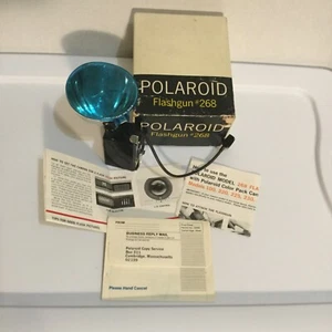 Polaroid UNTESTED 268 Flashgun for Auto Color Pack Cameras Sold As Is Vintage - Picture 1 of 5