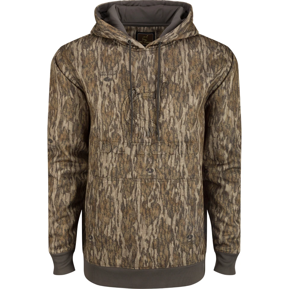 Ol' Tom Back Eddy Embossed Camo Hoodie - Image 1 of 1