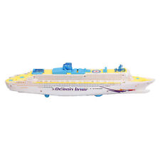 Kids Cruise Ship Model Toy With Sound Effects LED Light Universal
