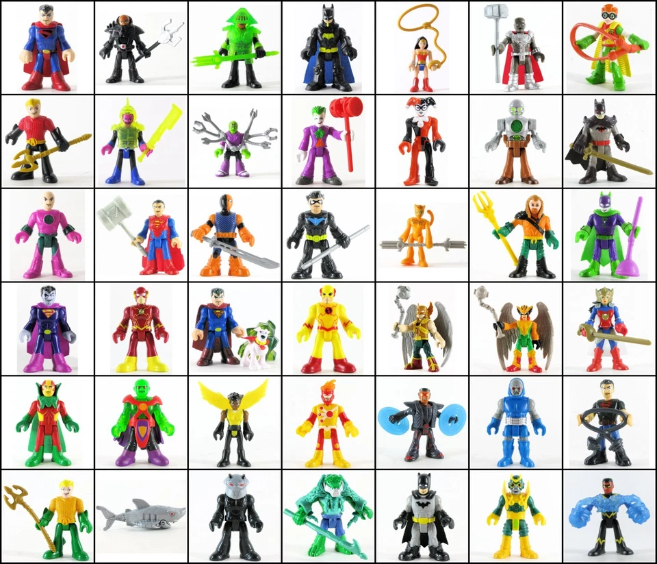 Imaginext DC Super Friends Loose Action Figure Assortment New Choose - Image 1 of 1