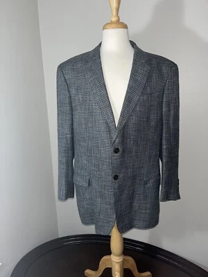 Blazer Armani Collezioni E.LINE Multicolor Texturizado 44R Viscosa  Foto 1 de 4