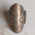 Vintage Belle bague argent massif Sterling Silver Ring  taille 57 réglable