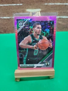 2019-20 Optic PINK HYPER PRIZM Boston Celtics Jayson Tatum # 82 - Picture 1 of 2