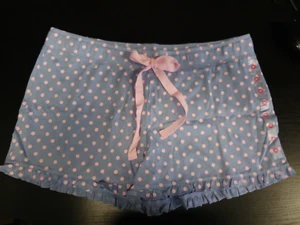 Jenni Women's Pretty Dots Short, Blue and Pink, Size M - Picture 1 of 3