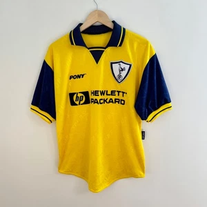 Tottenham 1995/1996/1997 Vintage Away/Third Football Shirt Jersey Pony Men Sz M - Picture 1 of 16