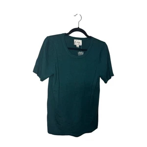 Linea by Louis Dell'Olio Damen grün Strick Kurzarm Oberteil - Bild 1 von 4