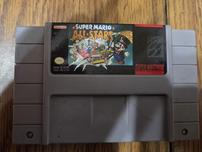Super Mario All-Stars Super Nintendo SNES 1993 только картридж - Изображение 1 из 3