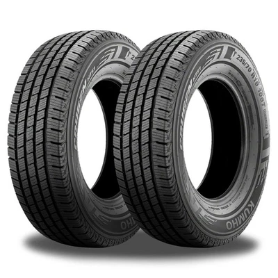 2 Kumho Crugen HT51 235/85R16 120/116R E/10 All Season 3PMSF Tires 45000 MILE Foto 1 de 4