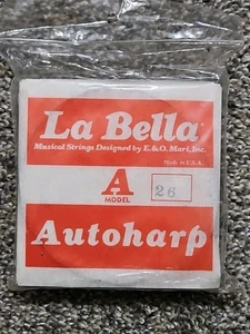 La Bella A Autoharp Strings NOS #26-#36 - Picture 1 of 3