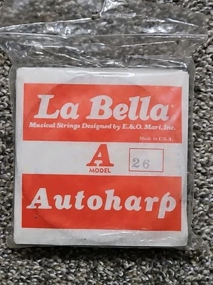 La Bella A Autoharp Strings NOS #26-#36 - Image 1 of 3