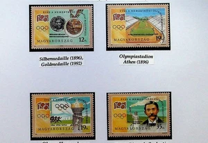 UNGARN SC 3443-6 NH AUSGABE 1994 - OLYMPIADE - (LN25) - Bild 1 von 1