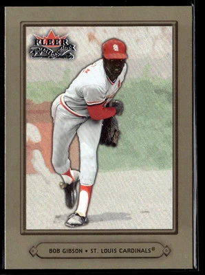 2002 Fleer Fall Classic #45 Bob Gibson - Image 1 of 2