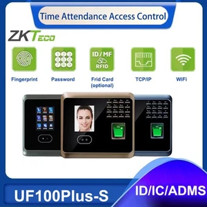 ZKTeco UF100Plus-S Wifi Biometric Face And Fingerprint Attendance Time Clock - Picture 1 of 16