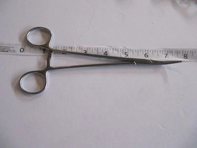 Pinzas de Bloqueo, Acero Inoxidable Alemán 7 1/2" Curvas ¡Bonitas! {bin 5} Foto 1 de 3