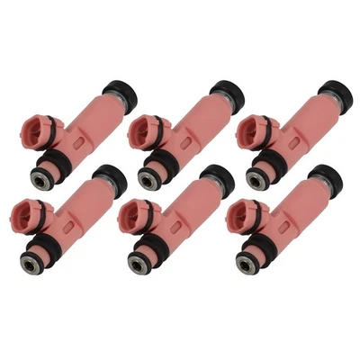 6 peças injetores de combustível dianteiros para Toyota Solara Camry 3.0L 3.3L V6 2002-2008 - Imagem 1 de 4
