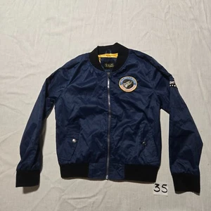 Kids Xtreme Space Shuttle Mission Coat Jacket Space Crew Youth Boys S Small - Picture 1 of 8