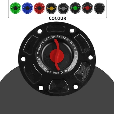 For Aprilia RSV4 RR RF 1100 Factory RSV 1000 R CNC Keyless Gas Tank Cap Cover - Image 1 of 4