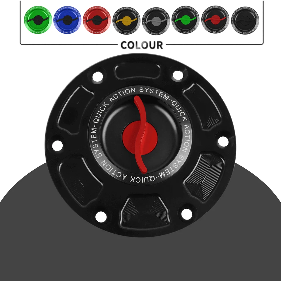 For Aprilia RSV4 RR RF 1100 Factory RSV 1000 R CNC Keyless Gas Tank Cap Cover - Image 1 of 4