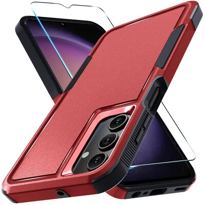 For Samsung Galaxy A16 5G A15 A14 A54 Case Phone Cover Shockproof +Screen Glass - Image 1 of 4