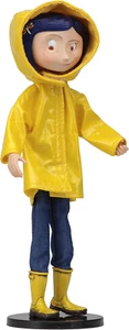 Coraline Bendy Doll in Rain Coat - Picture 1 of 8