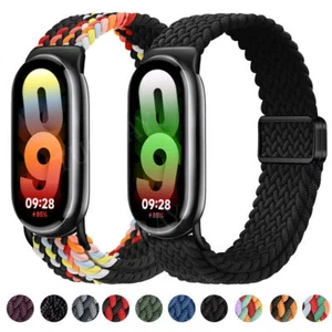Correa de nailon trenzada para Xiaomi Mi Band 8 NFC / 9 NFC correa de reloj pulsera deportiva - Imagen 1 de 43