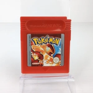 Pokemon Rosso con ADESIVO PERFETTO e Batteria NUOVA gioco per Nintendo Game Boy - Imagen 1 de 7