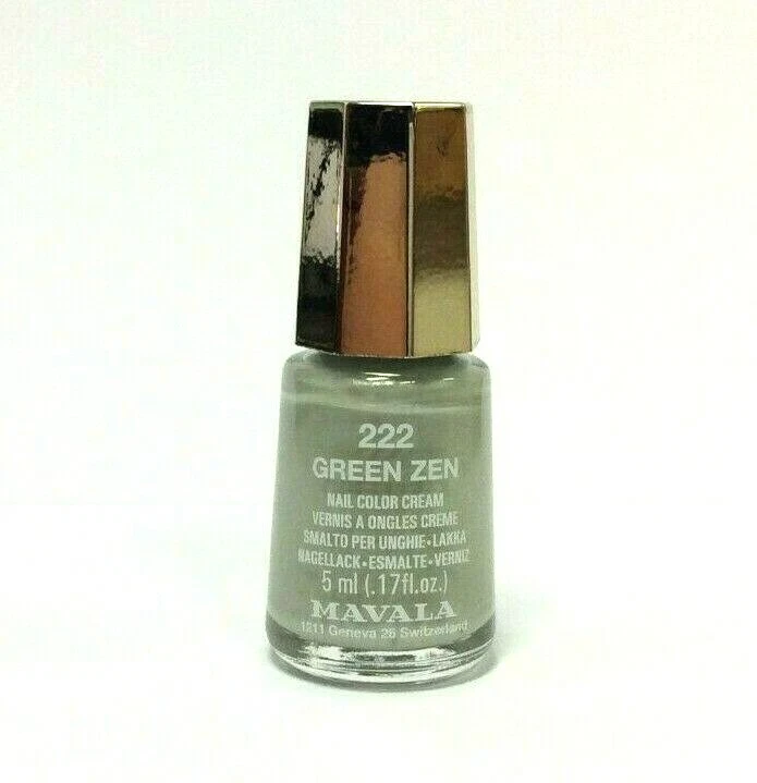 MAVALA 5 ml Mini Lack Nagellack Green Zen helles Grün Olive Nail Color Cream 222 - Bild 1 von 1