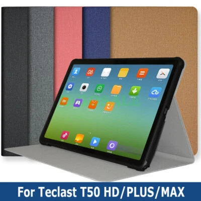 For Teclast T50 HD PLUS MAX Shockproof PU Leather Case Protective Cover NEW - Image 1 of 4