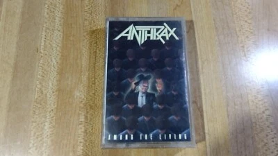 Anthrax Among The Living,cassette,1987,island records! - Image 1 of 4