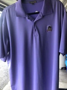 2016 US Open Oakmont Polo Golf Shirt Cutter & Buck DryTec Lavender XL - Picture 1 of 9