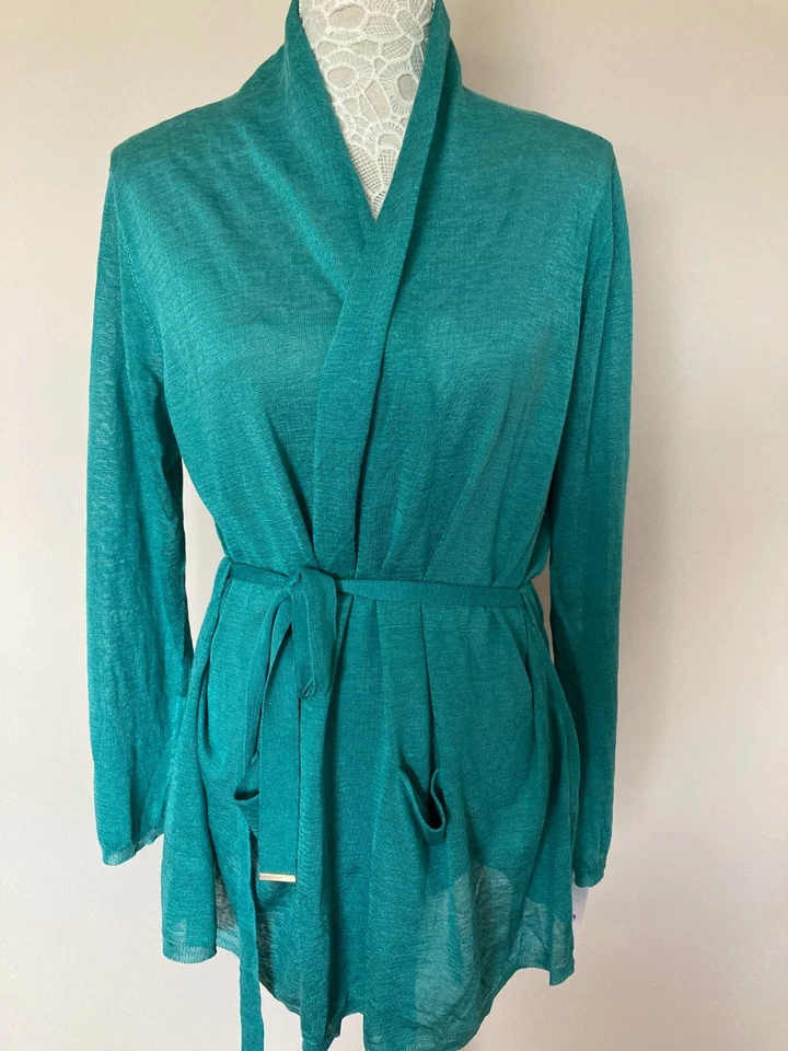 Luisa Spagnoli linen cardigan Size M UK 12 EUR 38 - Image 1 of 4