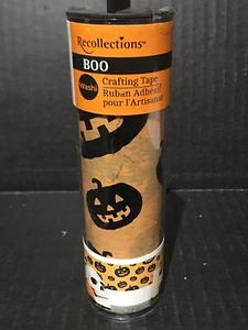 Halloween Pumpkin Crafting Washi Tape 1-5 Yd Recollections New 🎃 - Picture 1 of 4