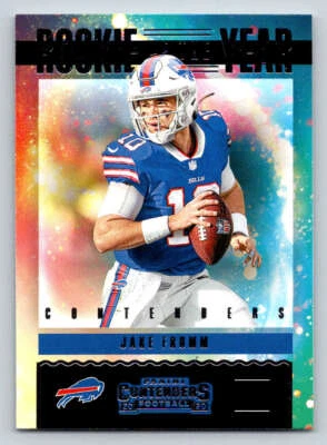 2020 Panini Contenders Rookie of the Year #21 Jake Fromm (ref 193518) - Image 1 of 2