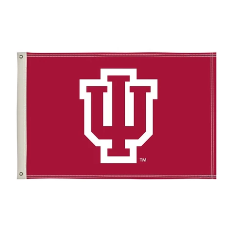 Victory VIC-810002IUB-002-IFS NCAA Indiana Hoosiers NCAA Flag - 2 x 3 ft Cover