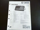 Original Service Manual  Sony ICF-SW800