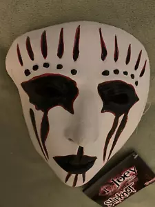 NWT 2007 SLIPKNOT Joey Mask - White Latex w/adjustable strap Morbid Industries - Afbeelding 1 van 7