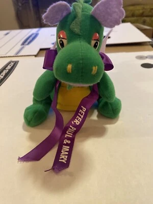 puff the magic dragon plush With Peter, Paul, And Mary Ribbon - Image 1 of 4