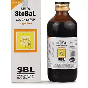 SBL Stobal Hustensirup (zuckerfrei) (180ml) homöopathisch kostenloser Versand - Bild 1 von 6