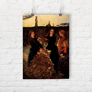 John Everett Millais: Herbstlaub/Blätter. Fine Art Print/Poster - Bild 1 von 1