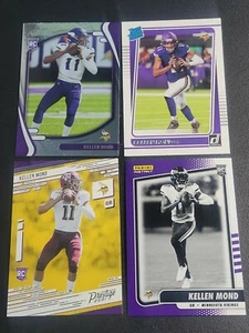 2021 Kellon Mond ROOKIE LOT Absolute 122 Rated Rookie 256 Prestige 206 BW21 - Picture 1 of 6