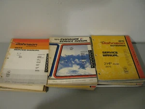 25 vintage service manuals johnson Evinrude chrysler OMC - Picture 1 of 1